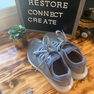 Reebok Nano 9 shoes. These are a purple grey color